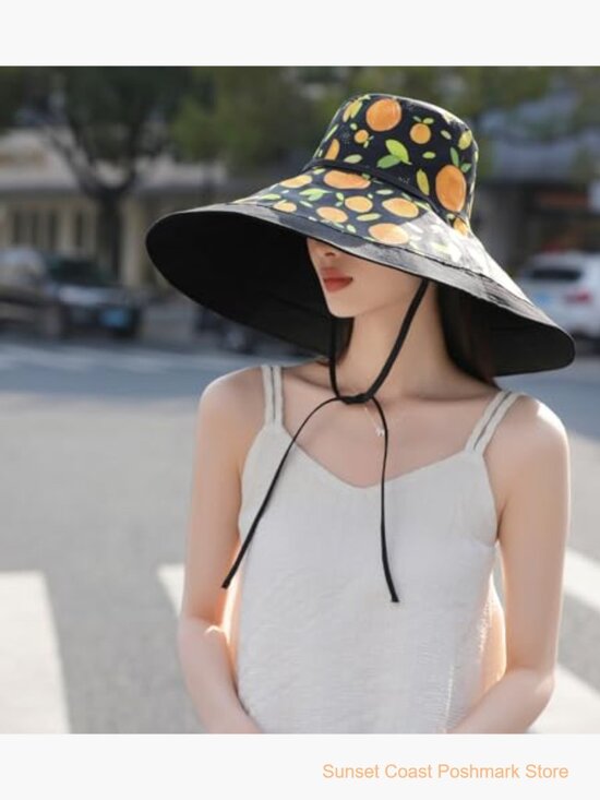 Wide Brim Sun Hat Packable UV Protection Metal Wired Edge main image 4